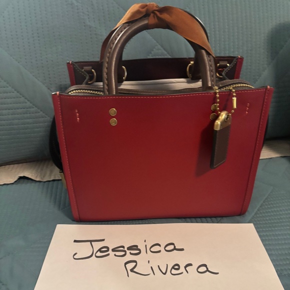 Coach Rogue 25  - Brick Red - Picture 1 of 12